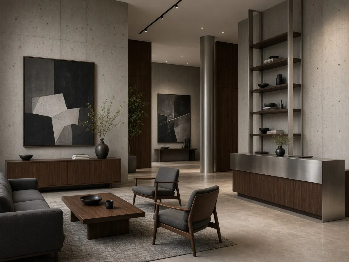 Lobby-galería de Atelier Línea