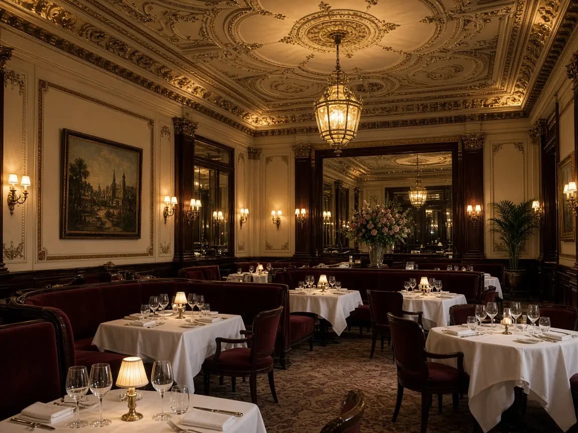 Restaurante de sala en Palacio Ormonde